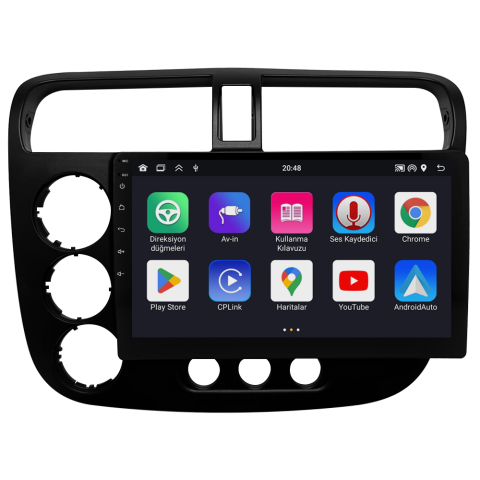 Honda Civic VTEC 2 Android Multimedya Sistemi CRV4792XP