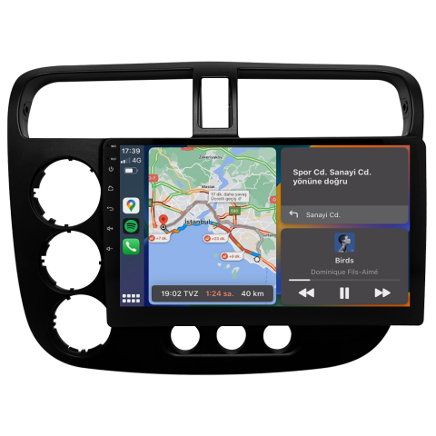 Honda Civic VTEC 2 Android Multimedya Sistemi CRV-4792XR
