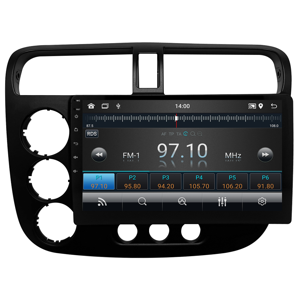Honda Civic VTEC 2 Android Multimedya Sistemi CRV-4792XR