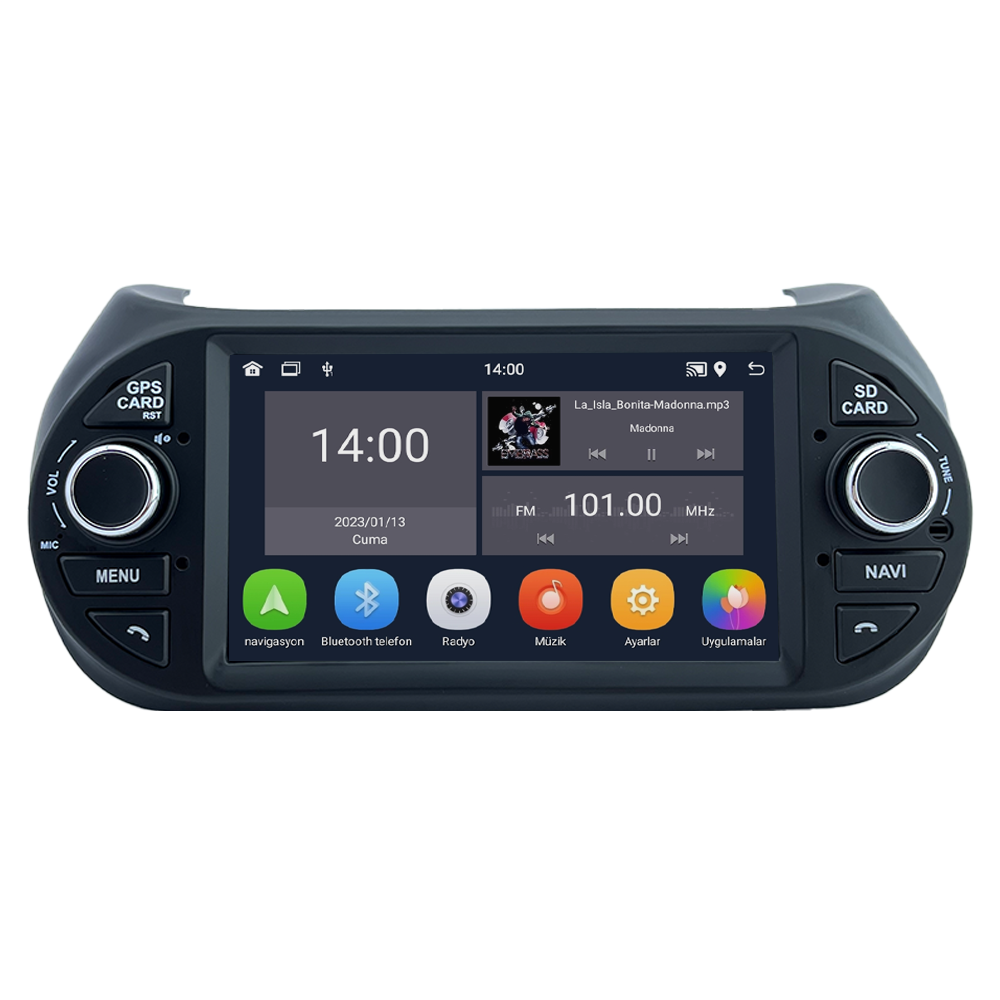 Peugeot Bipper Android Multimedya Sistemi (2009-2019) CRV-4102XD