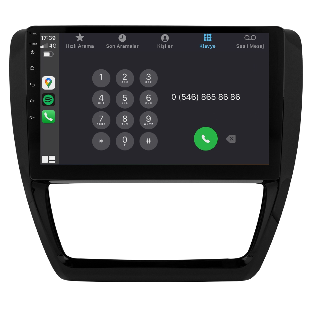 Volkswagen Jetta Android Multimedya Sistemi (2010-2018)