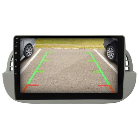 Fiat 500 Multimedya Sistemi Beyaz Çerçeve (2008-2014) CRV-4652XAAW