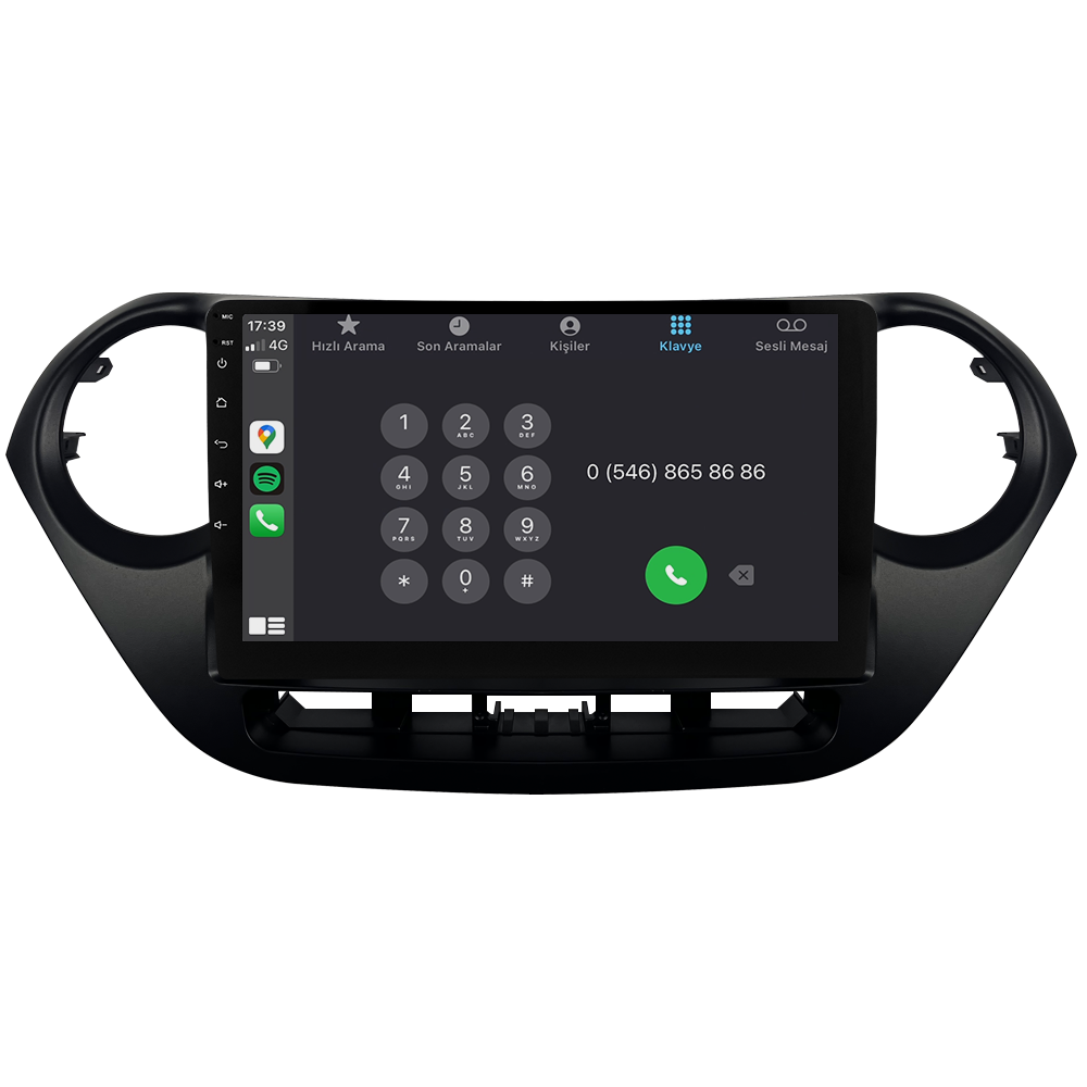 Hyundai I10 Android Multimedya Sistemi (2012-2018) CRV-4794XD