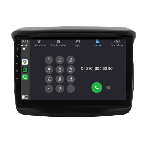 Mitsubishi L200 Android Multimedya Sistemi (2008-2014)