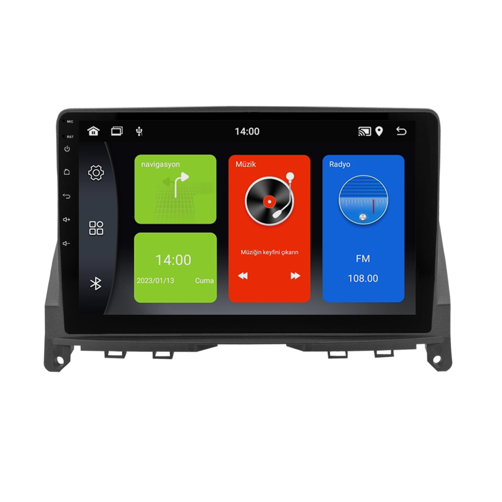 Mercedes C Serisi W204 Android Multimedya Sistemi (2005-2011)