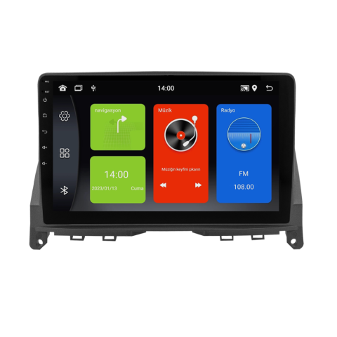 Mercedes C Serisi W204 Android Multimedya Sistemi (2005-2011)