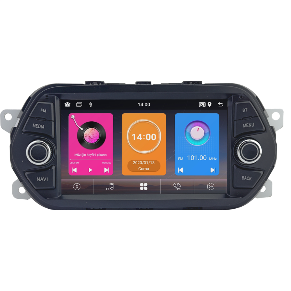 Fiat Egea Android Multimedya Sistemi (2014-2025) CRV-4101DAA
