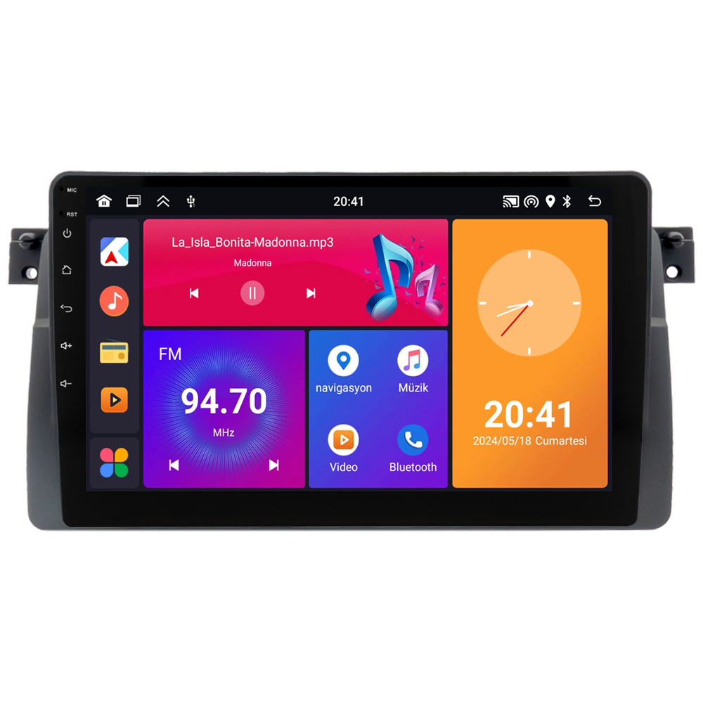 BMW 3 Serisi E46 Android Multimedya Sistemi (1997-2005) CRV4032XP