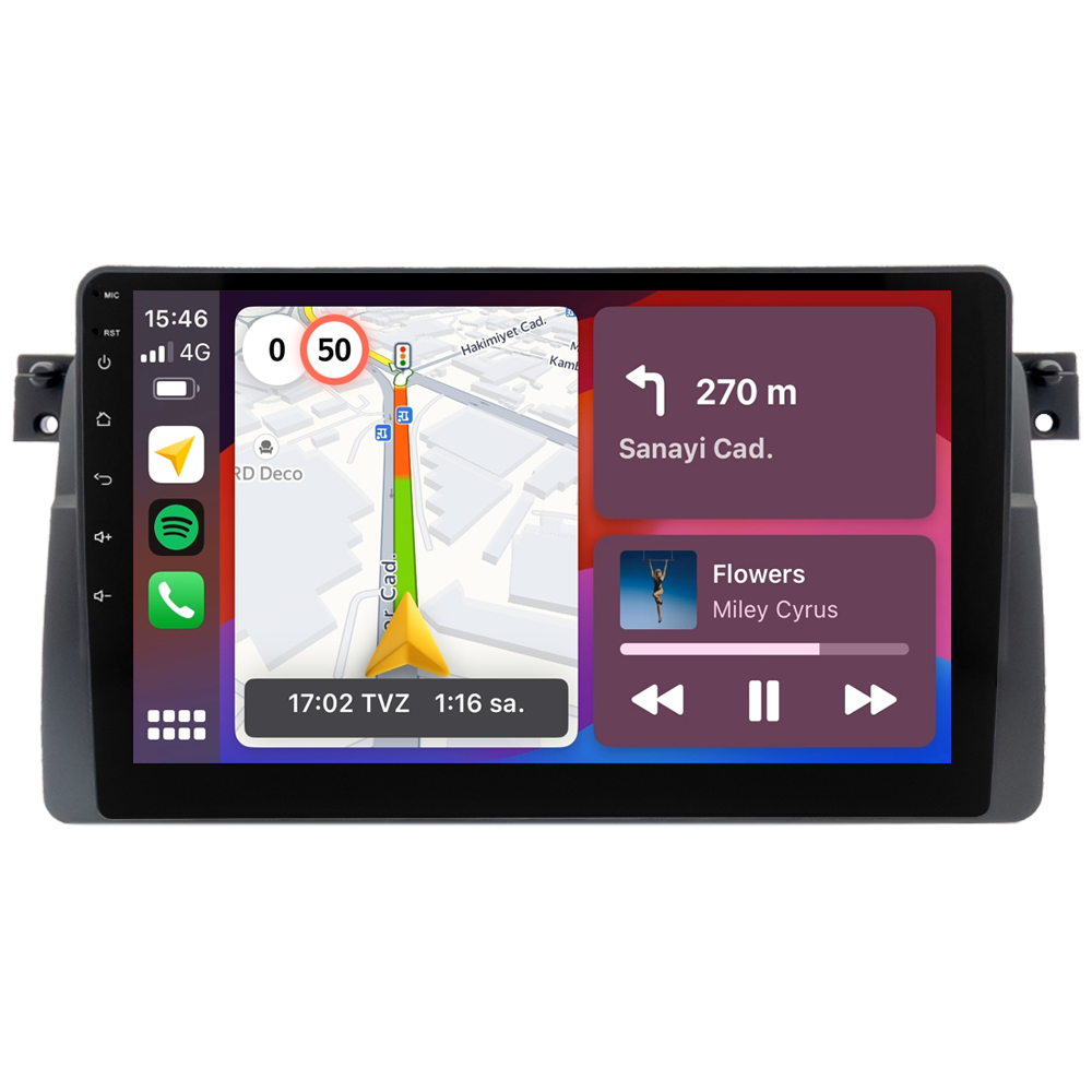 BMW 3 Serisi E46 Android Multimedya Sistemi (1997-2005) CRV4032XP