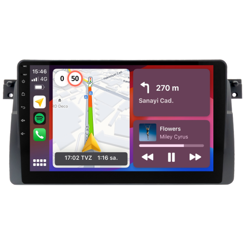 BMW 3 Serisi E46 Android Multimedya Sistemi (1997-2005) CRV4032XP