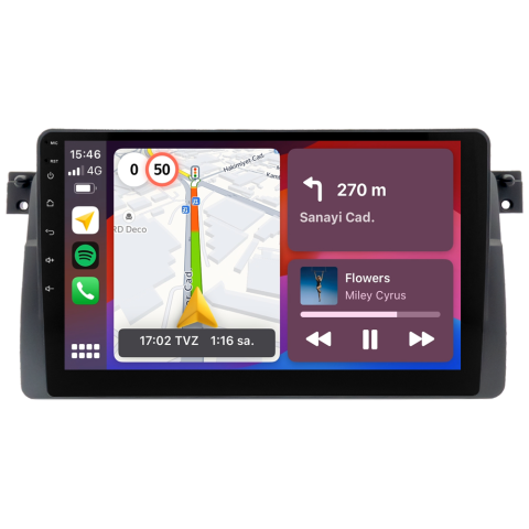 BMW 3 Serisi E46 Android Multimedya Sistemi (1997-2005) CRV4032XP