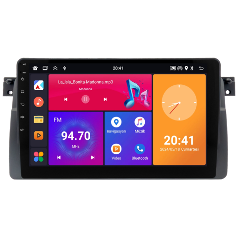 BMW 3 Serisi E46 Android Multimedya Sistemi (1997-2005) CRV4032XP