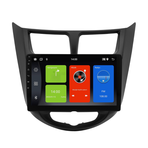 Hyundai Accent Blue Android Multimedya Sistemi (2011-2017)