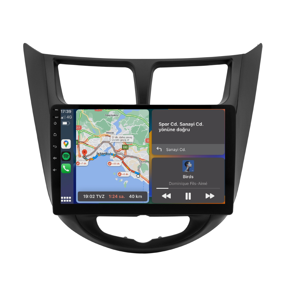 Hyundai Accent Blue Android Multimedya Sistemi (2011-2017)