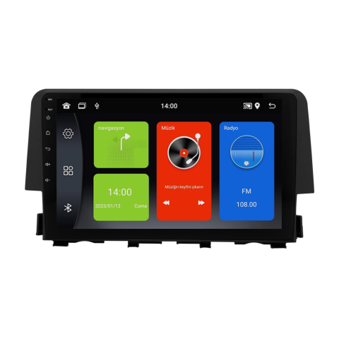 Honda Civic FC5 Android Multimedya Sistemi (2016-2021)