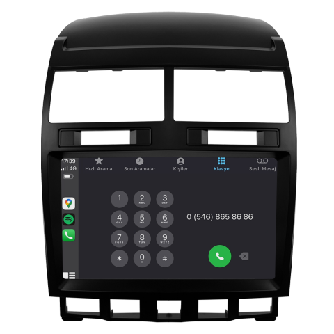 Volkswagen Touareg Android Multimedya Sistemi (2003-2010) CRV-4796X