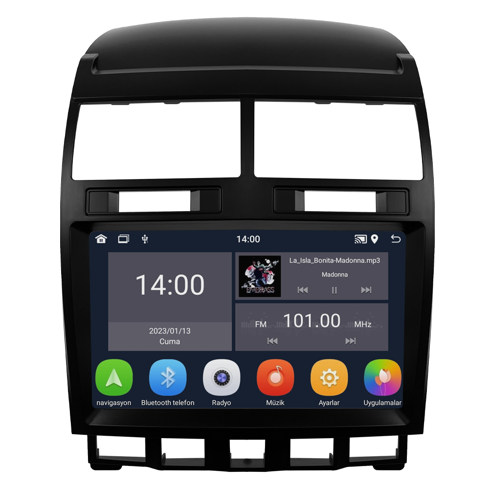 Volkswagen Touareg Android Multimedya Sistemi (2003-2010) CRV-4796XD
