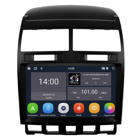 Volkswagen Touareg Android Multimedya Sistemi (2003-2010) CRV-4796XD