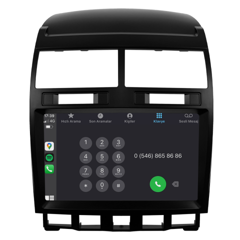 Volkswagen Touareg Android Multimedya Sistemi (2003-2010) CRV-4796XDA