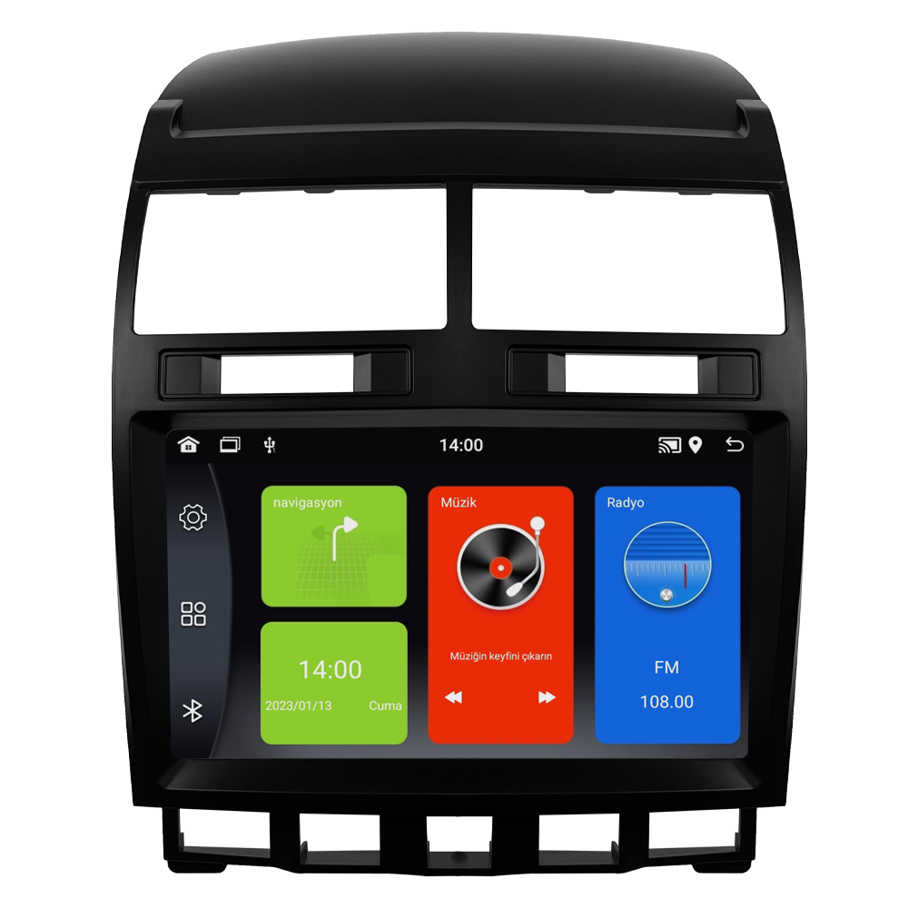 Volkswagen Touareg Android Multimedya Sistemi (2003-2010) CRV-4796XDA