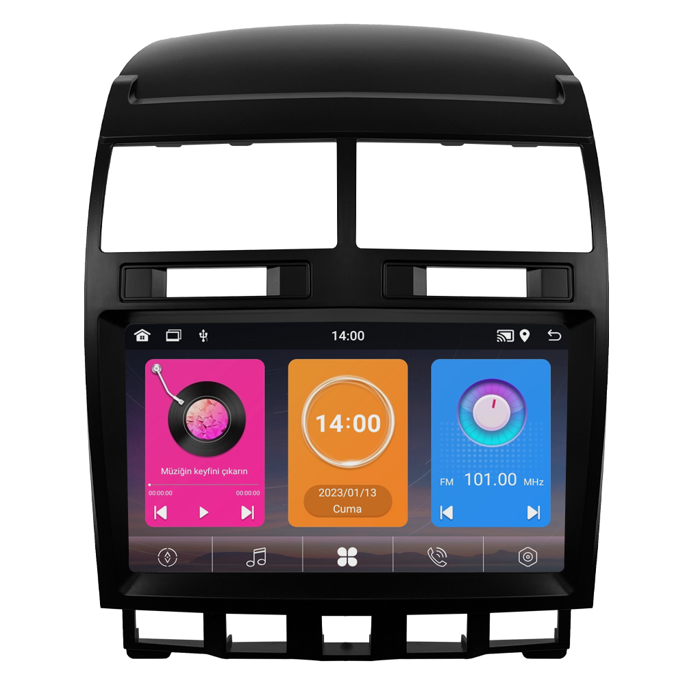 Volkswagen Touareg Android Multimedya Sistemi (2003-2010) CRV-4796XAA