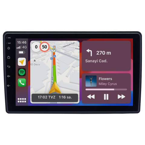 Peugeot Partner Android Multimedya Sistemi (2008-2017) CRV4070XP