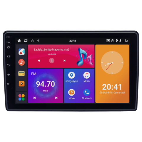 Peugeot Partner Android Multimedya Sistemi (2008-2017) CRV4070XP