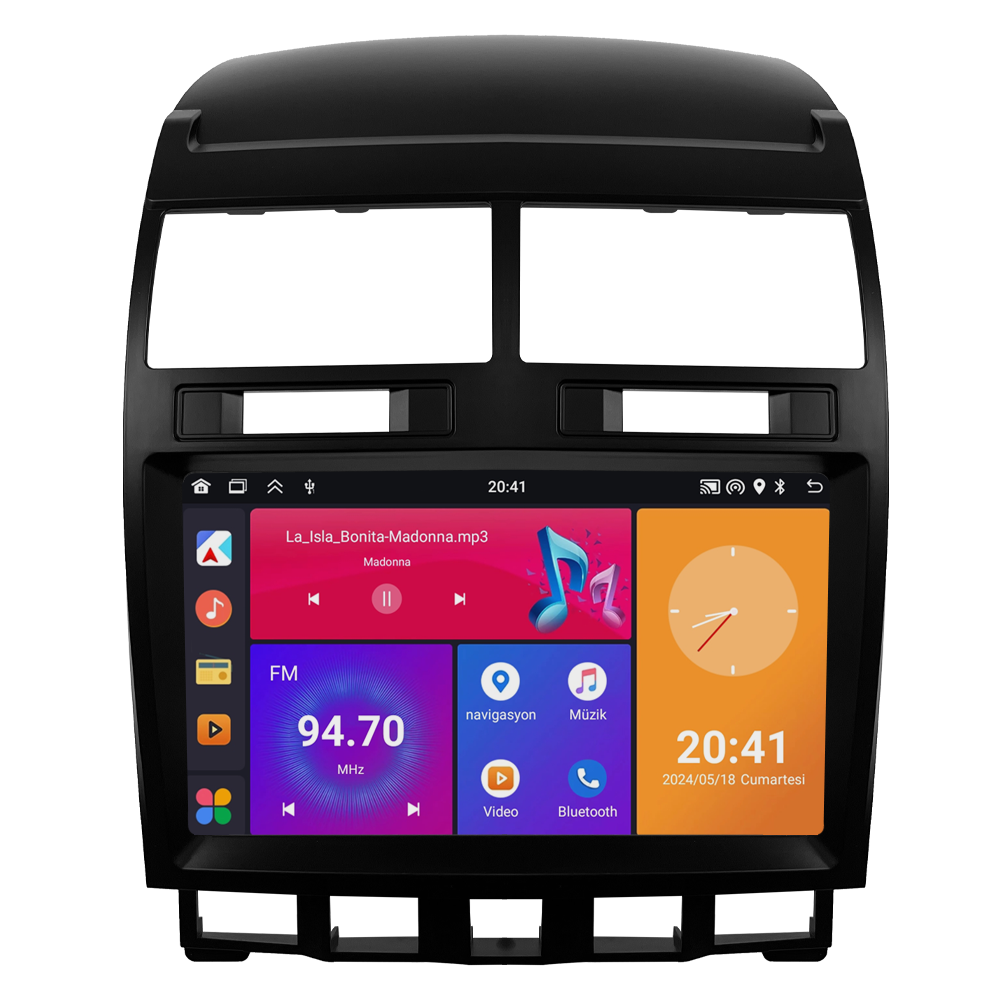 Volkswagen Touareg Android Multimedya Sistemi (2003-2010) CRV4796XP