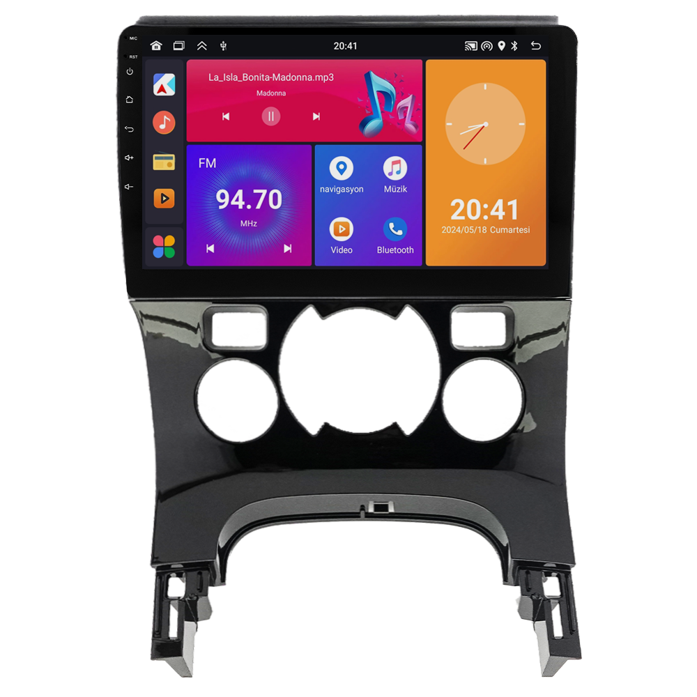 Peugeot 3008 Android Multimedya Sistemi (2009-2016) Dijital Klima