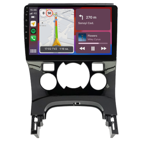 Peugeot 3008 Android Multimedya Sistemi (2009-2016) Dijital Klima