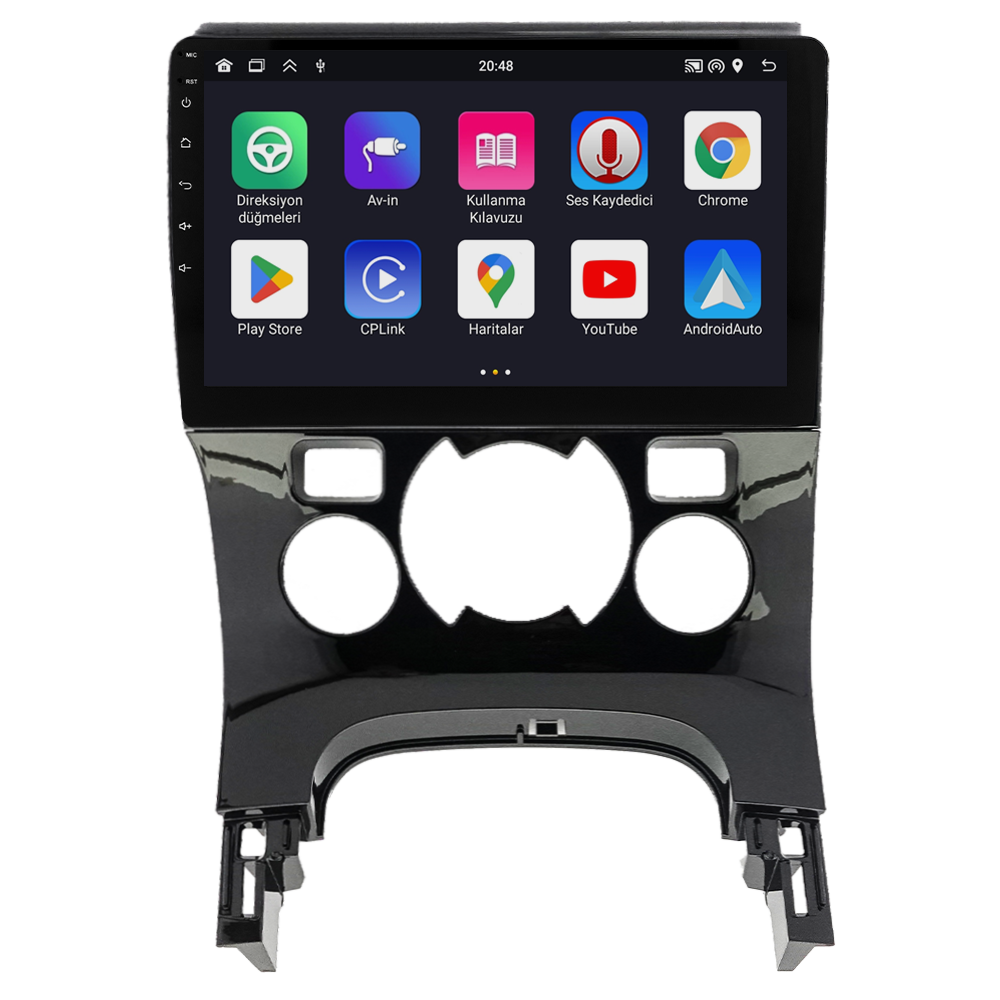 Peugeot 3008 Android Multimedya Sistemi (2009-2016) Dijital Klima