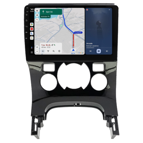 Peugeot 5008 Android Multimedya Sistemi (2009-2016) Dijital Klima