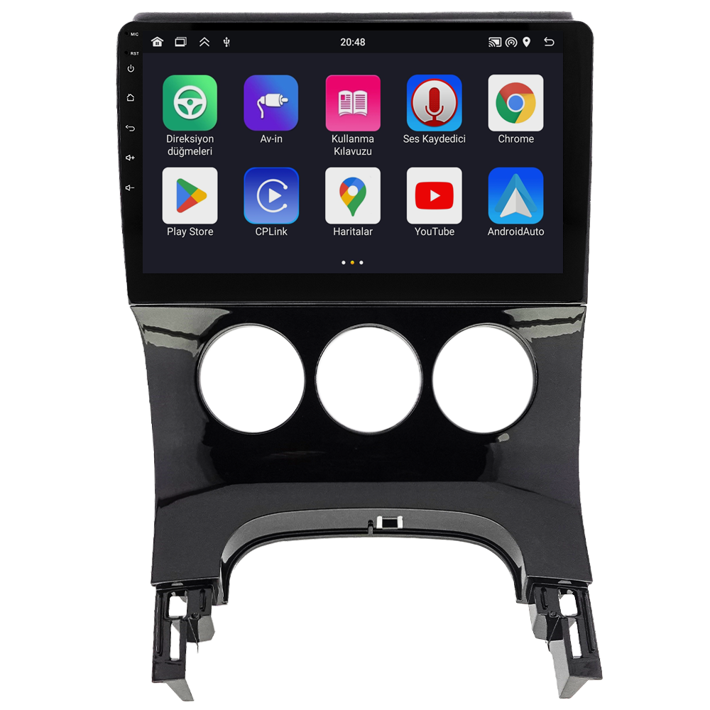 Peugeot 3008 Android Multimedya Sistemi (2009-2016) Manuel Klima