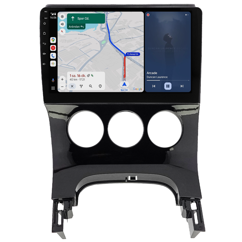 Peugeot 3008 Android Multimedya Sistemi (2009-2016) Manuel Klima