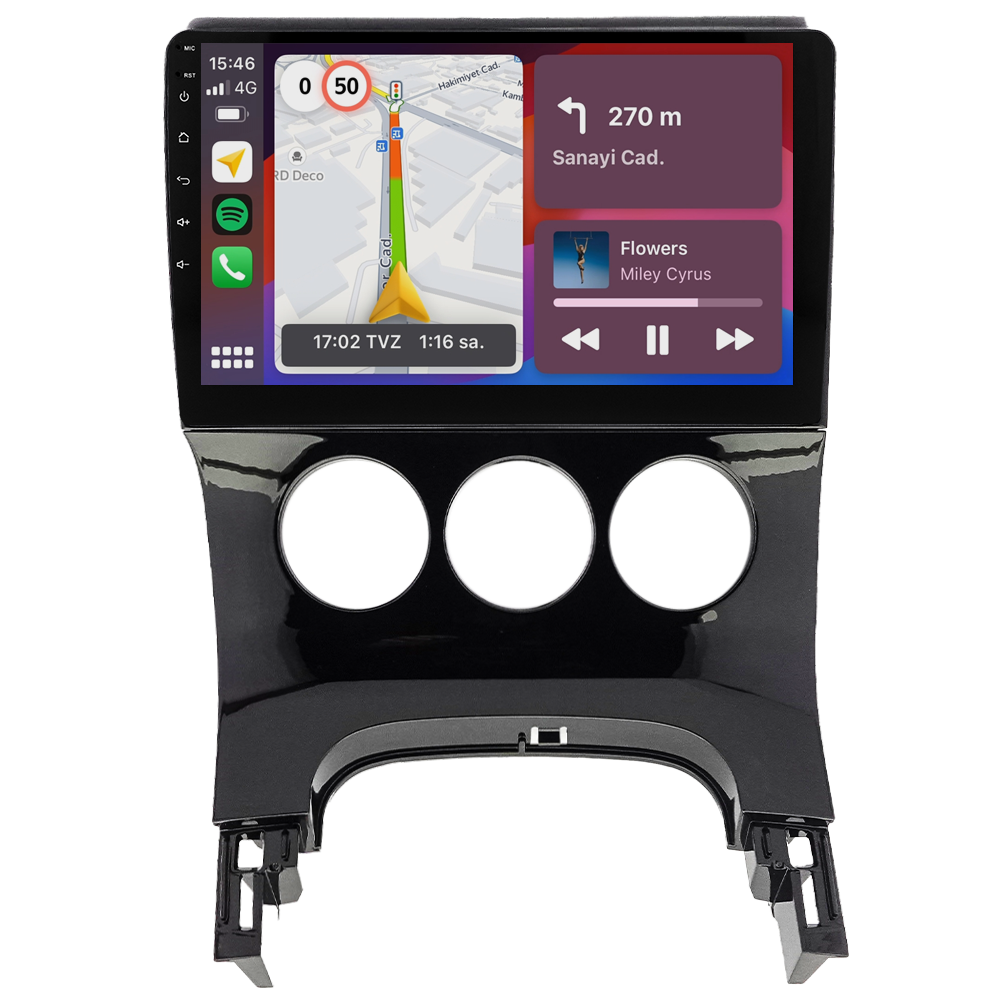 Peugeot 3008 Android Multimedya Sistemi (2009-2016) Manuel Klima