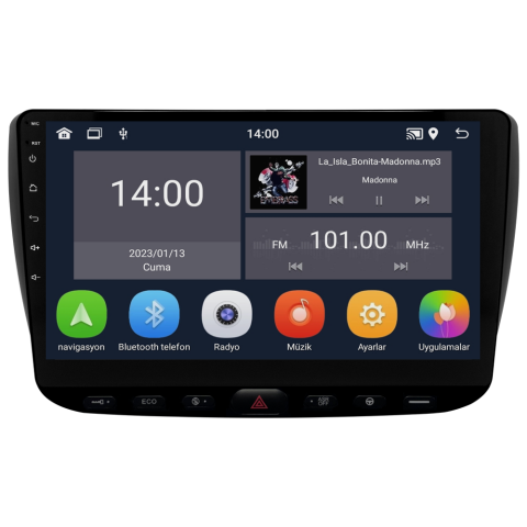 Fiat Linea Urban Android Multimedya Sistemi (2012-2018) CRV-4105XD