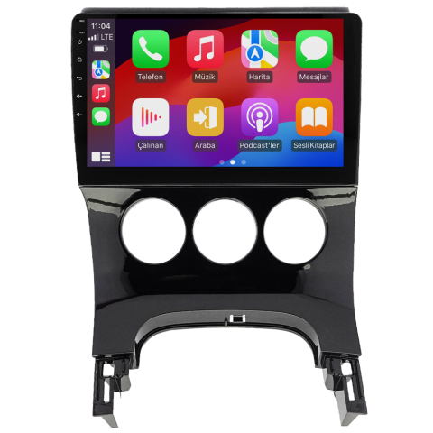 Peugeot 5008 Android Multimedya Sistemi (2009-2016) Manuel Klima