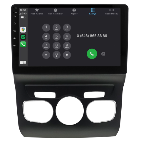 Citroen C4 Android Multimedya Sistemi (2011-2019) CRV-4071XP