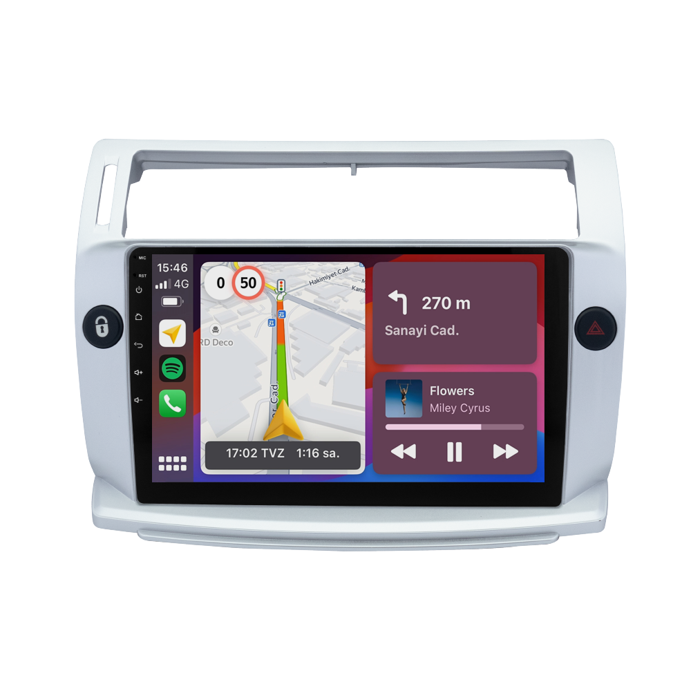 Citroen C4 Android Multimedya Sistemi (2005-2011) CRV4072XP
