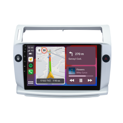 Citroen C4 Android Multimedya Sistemi (2005-2011) CRV4072XP