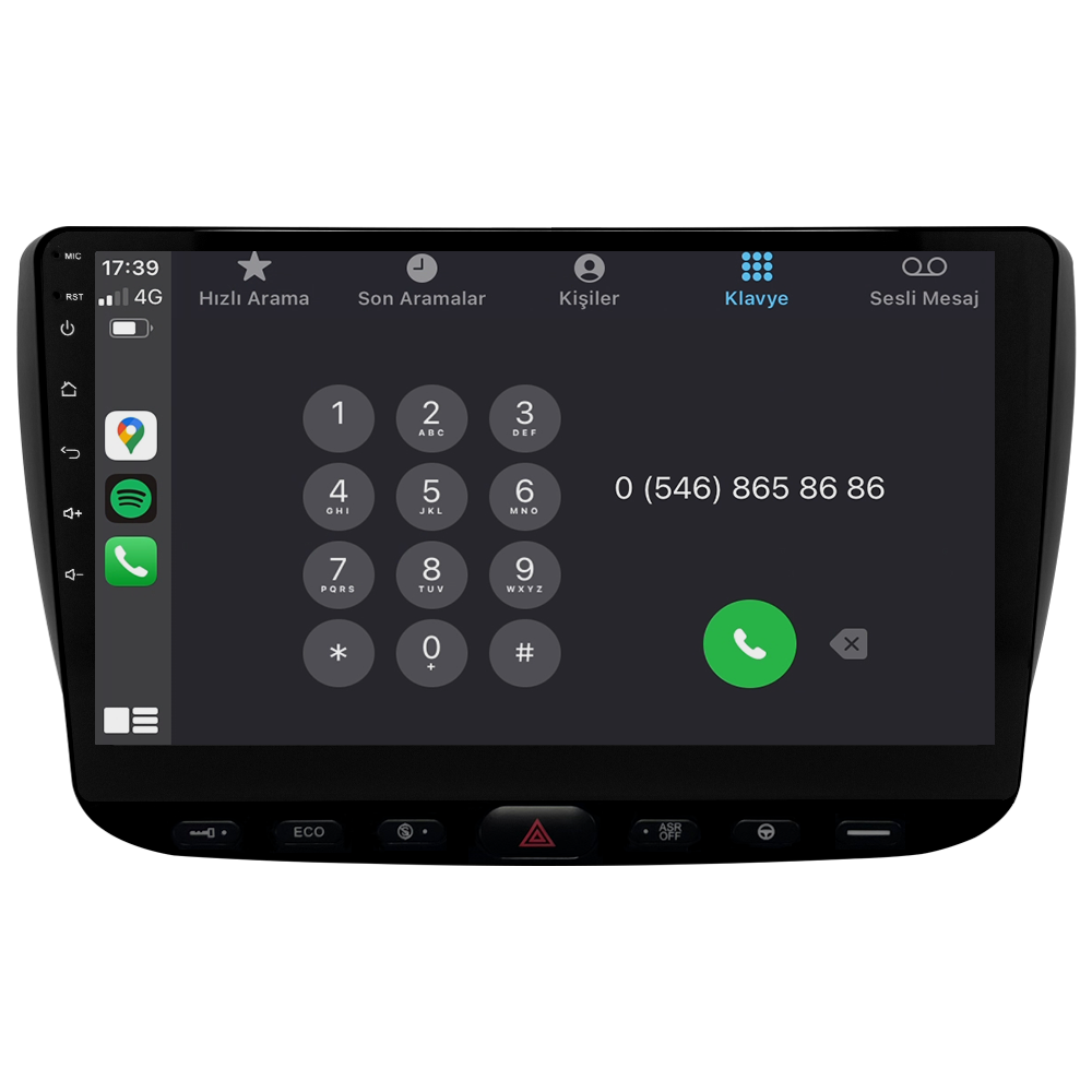 Fiat Linea Urban Android Multimedya Sistemi (2012-2018) CRV4105XP
