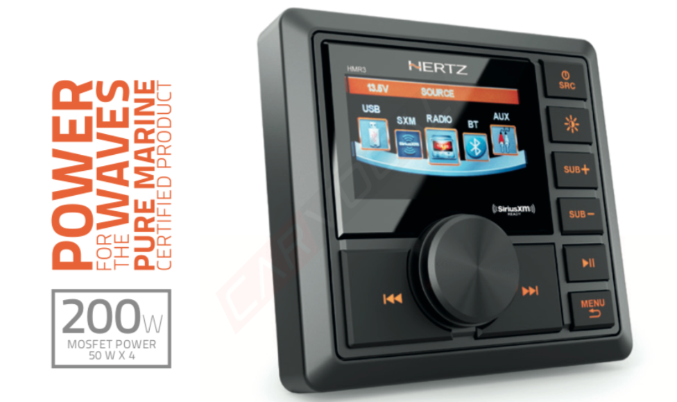 Hertz HMR3 3'' Renkli Ekran Dijital Medya Alıcısı