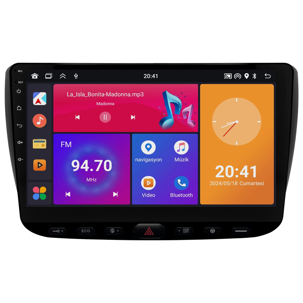 Fiat Linea Urban Android Multimedya Sistemi (2012-2018) CRV4105XP