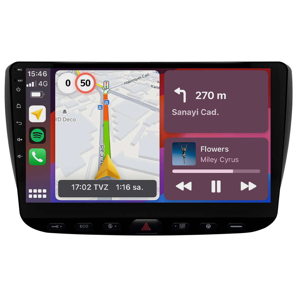 Fiat Linea Urban Android Multimedya Sistemi (2012-2018) CRV4105XP