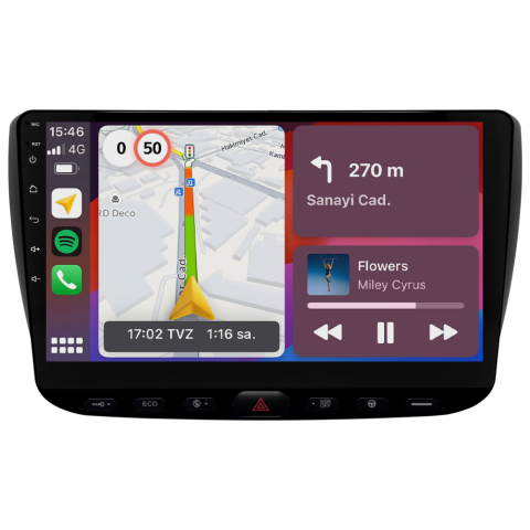 Fiat Linea Urban Android Multimedya Sistemi (2012-2018) CRV4105XP