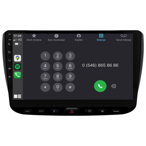 Fiat Linea Urban Android Multimedya Sistemi (2012-2018) CRV-4105XR