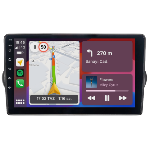 Fiat Egea Android Multimedya Sistemi (2015-2023) CRV4101XP
