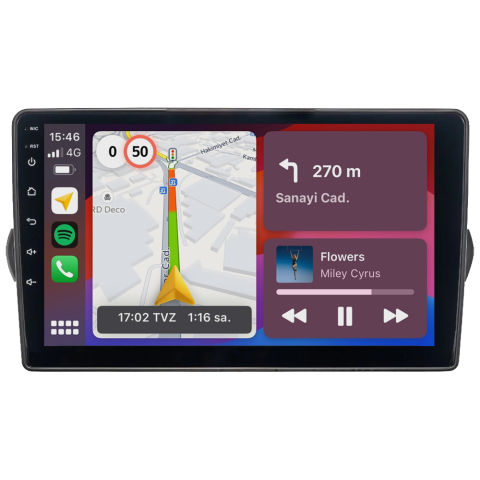 Fiat Egea Android Multimedya Sistemi (2015-2023) CRV4101XP