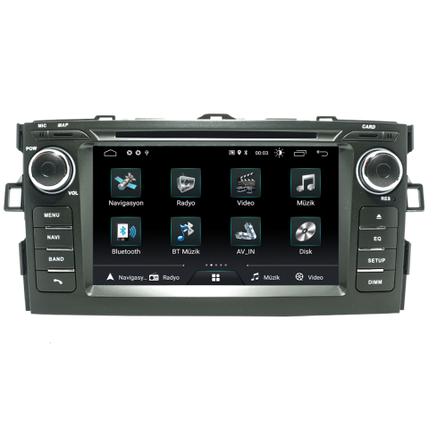 Toyota Auris Android Multimedya Sistemi (2007-2012)