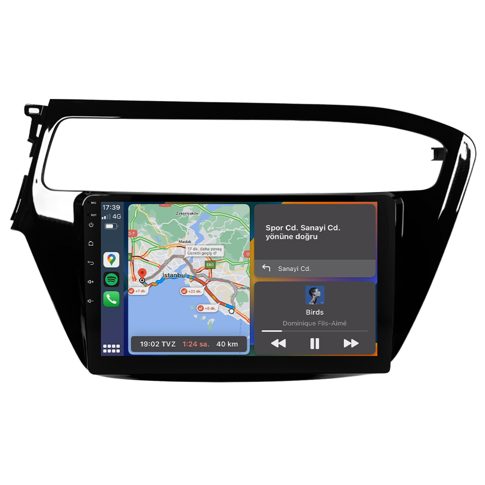 Hyundai I20 Android Multimedya Sistemi (2018-2019) CRV-4271XD